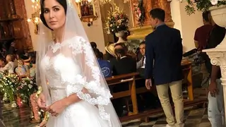 Creating Katrina Kaif's Bridal Gown wasn't easy; Ashley and Salman's sister Alvira did a lot of brainstorming Thumbnail