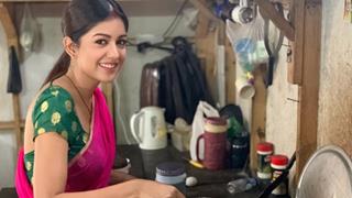 Actress Ishita Dutta Turns 'Chai Wali' on Sets of Colors’ Bepanah Pyaarr!