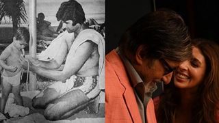 Shweta Nanda is embarrassed as her Pa Amitabh Bachchan shares an unseen picture of her