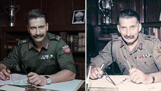 Vicky Kaushal trolled for wearing the wrong colour badges in his Sam Manekshaw look
