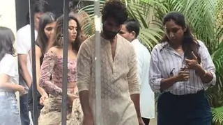 Mira Rajput shoots with hubby Shahid Kapoor for the first time; Pictures below