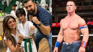 Shilpa Shetty Kundra’s son Viaan receives a special message from WWE star John Cena!