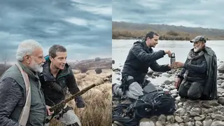  PM Narendra Modi to Embark on an 'Adventure trip' in Man V/S Wild With Bear Grylls thumbnail