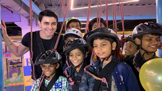 Gautam Rode KickStarts Birthday Month by Spending Time With Super Kids!