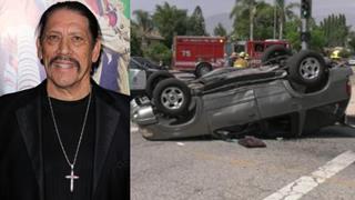 Danny Trejo turns real-life Superhero; Saves a baby from overturned Car!
