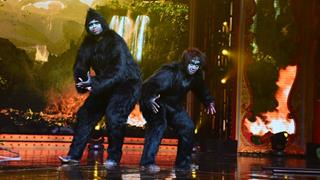 Nach Baliye 9: Babita Phogat & Vivek Suhag bring out a social message through their act; become gorillas being hunted in the jungle thumbnail