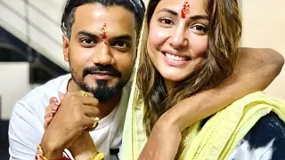 Hina Khan Celebrates An Early Raksha Bandhan With Rocky's Sisters! Thumbnail