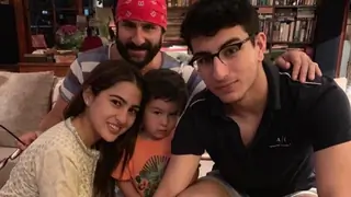 Sara shares a post to wish Abba; Taimur has the Cutest Reaction in the pic Thumbnail