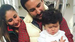 Photos: Saif Ali Khan celebrates his birthday with Kareena Kapoor and Taimur Ali Khan