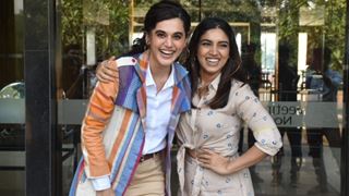 Taapsee and Bhumi put an end to a Heated argument with just a tweet?