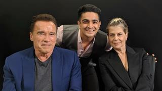 Ranveer Allahbadia meets Arnold Schwarzenegger & Linda Hamilton; becomes the only Indian Youtuber to collaborate with them