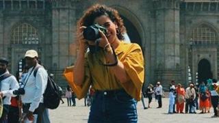 Sanya Malhotra reveals why she carries a Polaroid Camera with her!