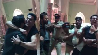Akshay Kumar and Rohit Shetty Punch each other, yell ‘Hume Ladna Padega’; Here’s the Truth