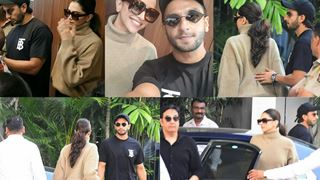 Padukones & Bhavnani's Leave for DeepVeer's First Anniversary Celebrations; Deepika-Ranveer Look their Stylish Best