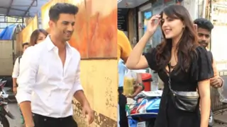 Sushant Singh Rajput and Rhea Chakraborty on a House Hunt; Lovebirds finally find their nest?  Thumbnail