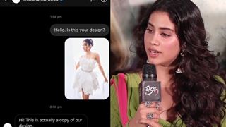 Janhvi Called Out for Copying a Designer; Chats Revealed Online