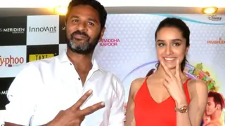 ”I was so nervous,'' says Shraddha Kapoor on dancing with Prabhu Deva! Thumbnail