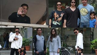 Salman Stays Home While Khan Family Arrive at the Hospital to Meet Arpita's Newborn Baby