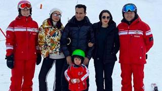 Taimur Ali Khan Enjoying His Swiss Vacation with Kareena, Saif and Karisma Is Super Cute