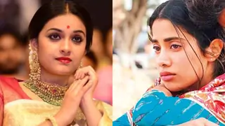 Janhvi Couldn't Stop her Tears; Crying Inconsolably she Called Up South Actress Keerthy Thumbnail