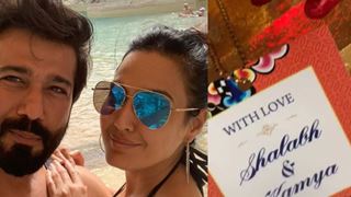 Revealed: Kamya Punjabi & Shalabh Dang’s Wedding Card!