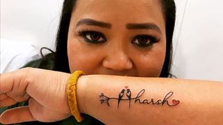 Bharti Singh Surprises Hubby Harsh With a Tattoo on His B'day!