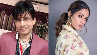  KRK Tries to 'Belittle' Hina Khan; Gets A 'Thundering' Response From Her!