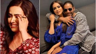 Sana Khan Breaks Down, Cries Inconsolably at Press Meeting