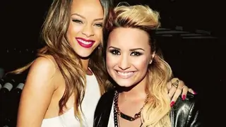 Demi Lovato Talks About 'Just Wanting To Make Out' With Rihanna Thumbnail