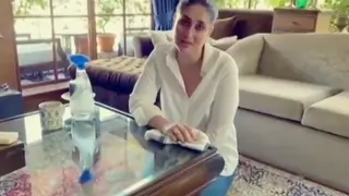 Kareena is Wiping tables at home; Educates people about dos and don’ts during COVID-19 pandemic! Thumbnail