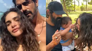 Arjun and girlfriend Gabriella are stuck with in Karjat with son Arik, decide to stay back for their son’s safety! Thumbnail