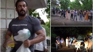 Salman Khan Distributes Ration Around Panvel Farmhouse, Netizens Laud Him as ‘‘Bhaijaan of Bollywood’