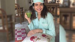 Karishma Tanna: Our beautiful mornings should start with a healthy drink! 