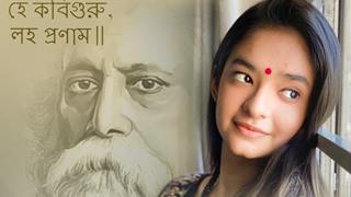 Anushka Sen has a special Tribute for Rabindranath Tagore! 