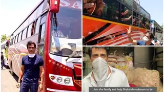 I came to Mumbai with Rs 5,500 and Earned Enough, Want to give back to Society: Sonu Sood Arranges 10 Buses for Migrant Workers Thumbnail