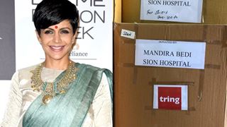 Mandira Bedi Helps Doctors at Sion hospital; donates PPE Kits...  Thumbnail