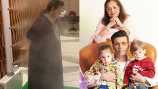Karan Johar's Mom Gets Herself Sanitized for Coronavirus: Video Goes Viral