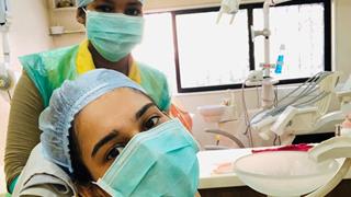 Aneri Vajani undergoes Tooth Surgery during lockdown!  