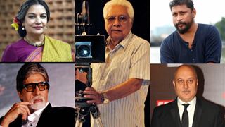 Amitabh Bachchan, Shabana Azmi, Shoojit Sircar and other celebs condole Basu Chatterjee’s sad demise!