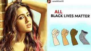 Sara Ali Khan’s Now Deleted 'All Lives Matter' Post Invites Heavy Trolling; KRK Trolls Her, Angry Netizens Question Sara’s History Degree  Thumbnail