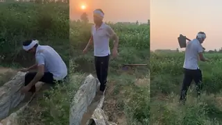 Nawazuddin Siddiqui Builds a Water Route as he Takes Up Farming in his Village: Video Below Thumbnail