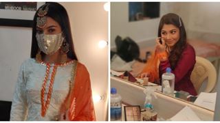 Tujhse Hai Raabta's Reem Shaikh & Qurbaan Hua's Pratibha Ranta's Pictures from the sets! 