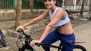 Nia Sharma Hits Back at Trolls Telling Her To Wear a Mask While Cycling Outside