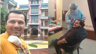 Taarak Mehta Ka Ooltah Chashmah’s shoot to resume soon; Director administers a mock makeup on sets Thumbnail