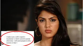 Rhea Chakraborty yet to file an FIR against Rape and Murder Threats Thumbnail