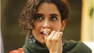 Sanya Malhotra Shoots for a Brand as the Lockdown Eases