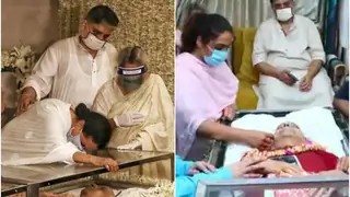 Pandit Jasraj Funeral: Family Breaks Down at Antim Darshan Held in Mumbai Thumbnail