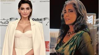 Sonam Kapoor says, “the Luminous Dimple Kapadia gave me Goosebumps" as she watches Christopher Nolan’s Tenet!