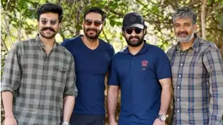 Team RRR resumes shoot, First Look of NTR to drop on October 22 Thumbnail