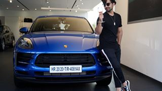 Himansh Kohli is elated as he gifts himself a swanky new Porsche Car